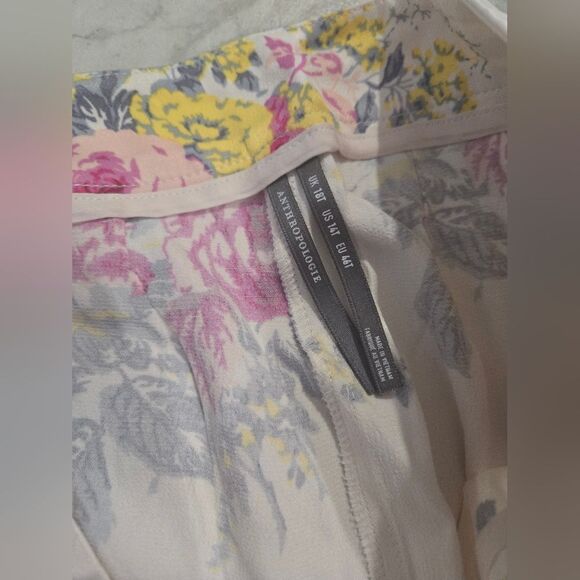 Anthropologie Flare Lace Pants Size 14 Tall NWT - Picture 3 of 6